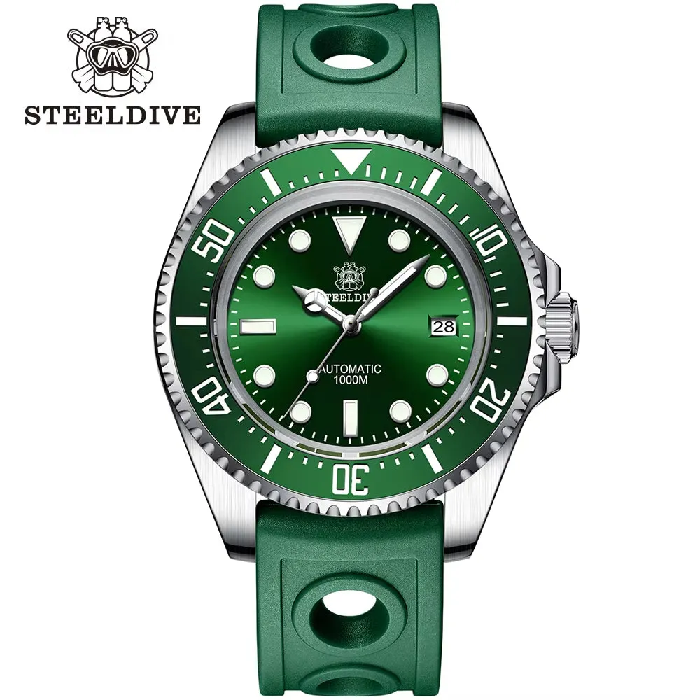 SD1964 New Arrival 2021 Oversize 45.4Mm Stainless Steel 1000M Waterproof NH35 Automatic Mens Dive Watch with Valve