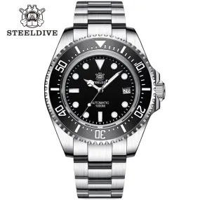 SD1964 New Arrival 2021 Oversize 45.4Mm Stainless Steel 1000M Waterproof NH35 Automatic Mens Dive Watch with Valve
