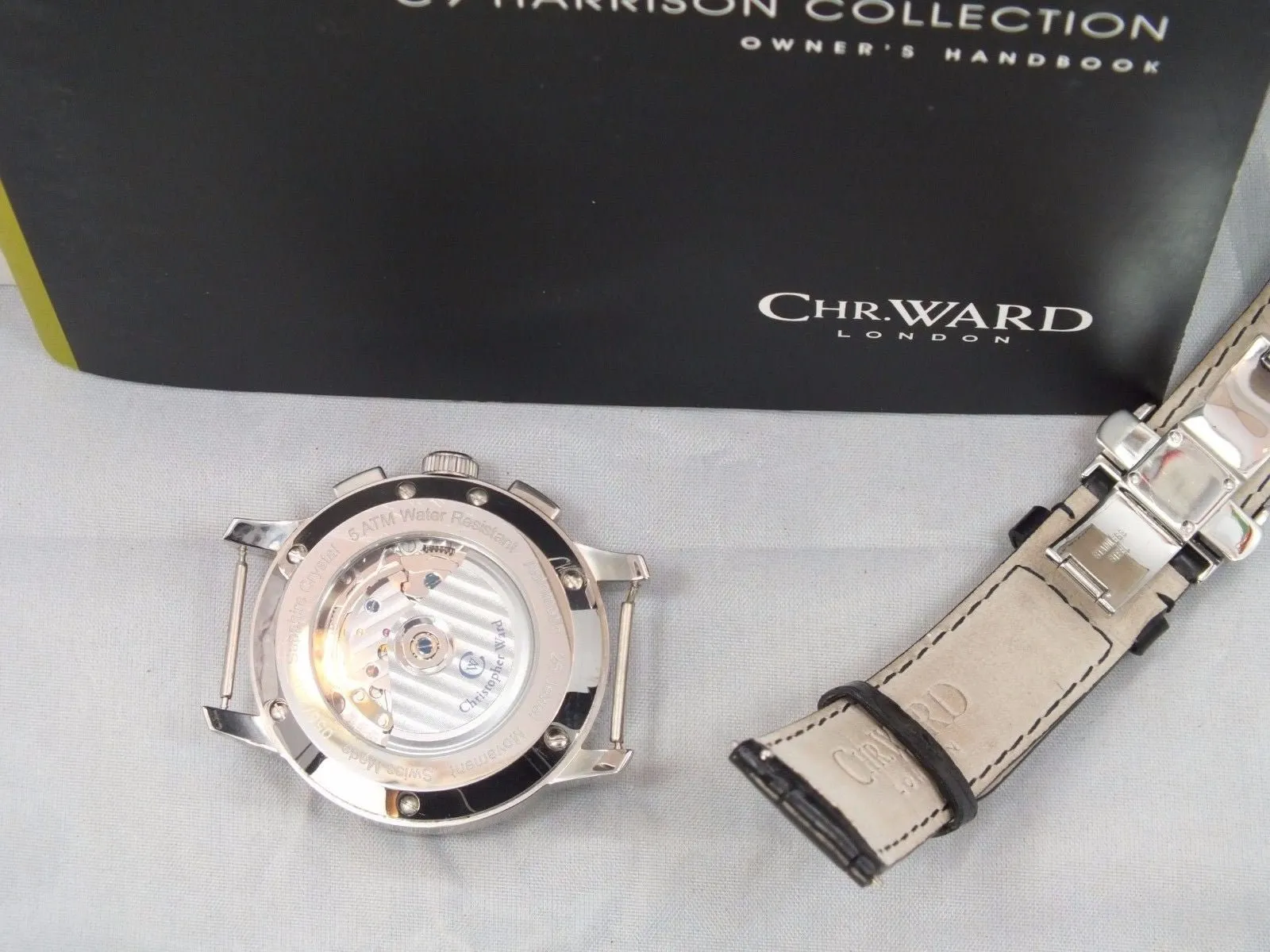 Sold!!! Christopher Ward C9 Chronograph Automatic Mens Watch Limited Edition ETA 7750