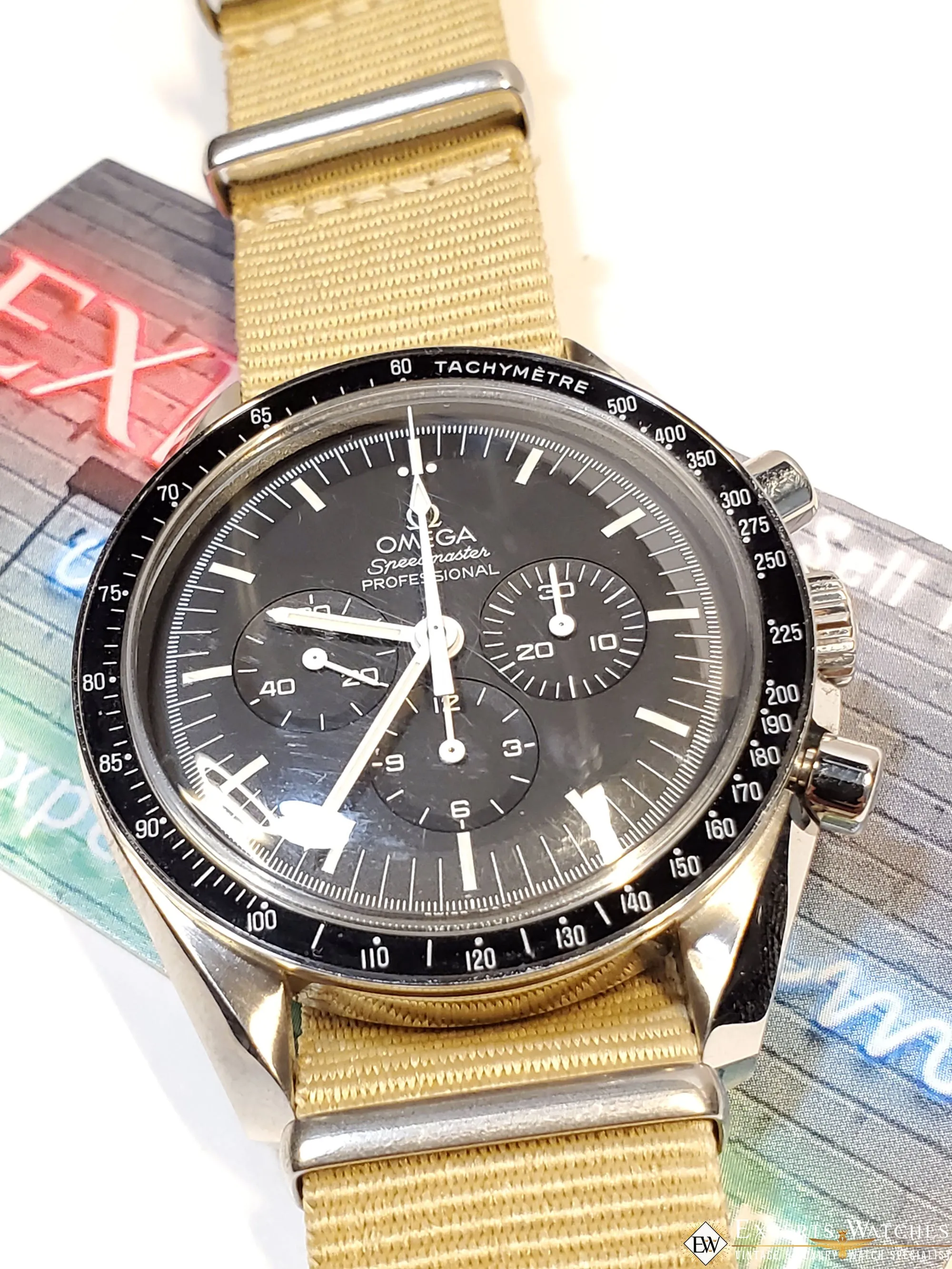 Sold!!! Omega Speedmaster Professional Chronograph 311.30.42.30.01.005 1861 42mm Black