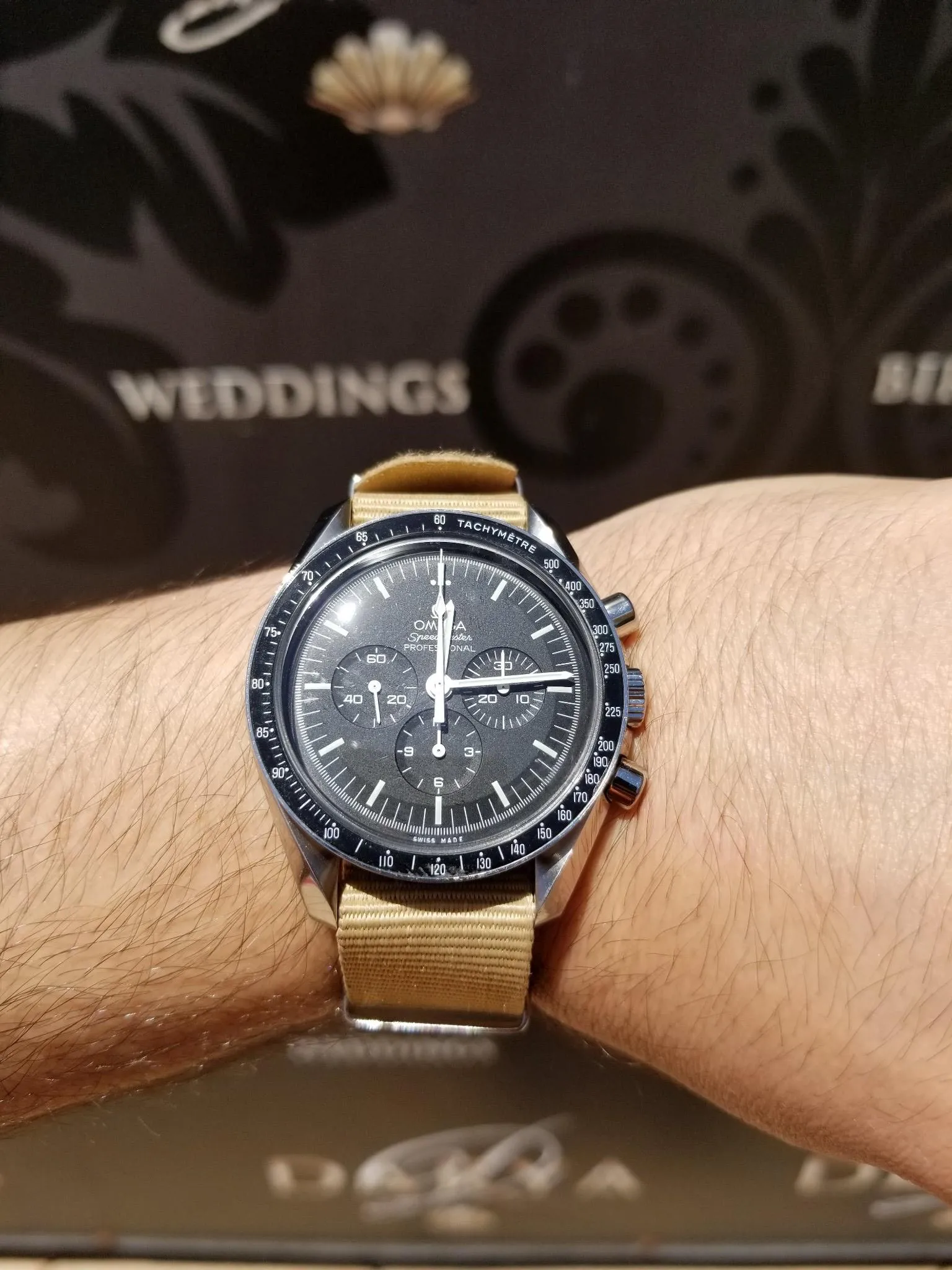 Sold!!! Omega Speedmaster Professional Chronograph 311.30.42.30.01.005 1861 42mm Black