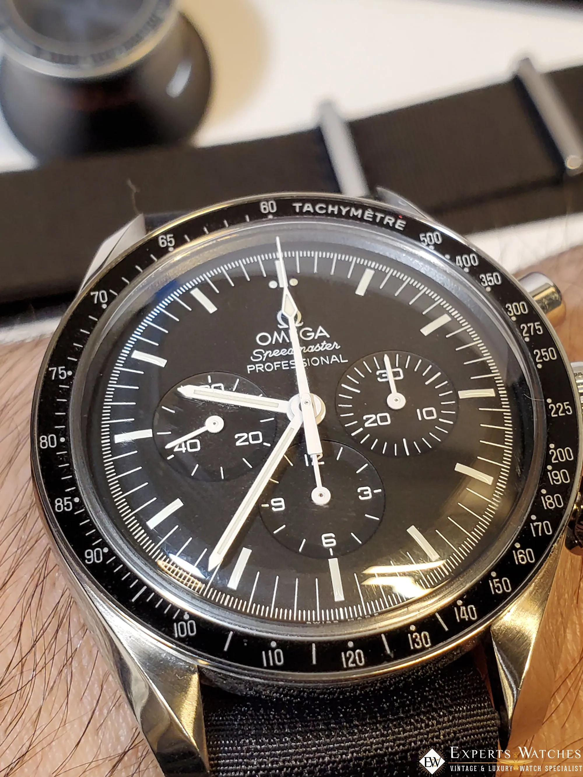 Sold!!! Omega Speedmaster Professional Chronograph 311.30.42.30.01.005 1861 42mm Black