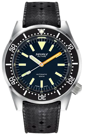 Squale 50 Atmos Militaire Black Blasted 1521 1521MILIBL.HT