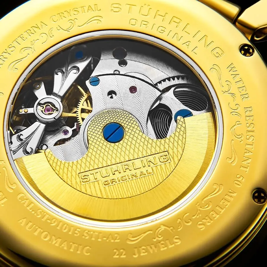 Stuhrling Original Legacy Automatic Gold Dial Men's Watch M13571