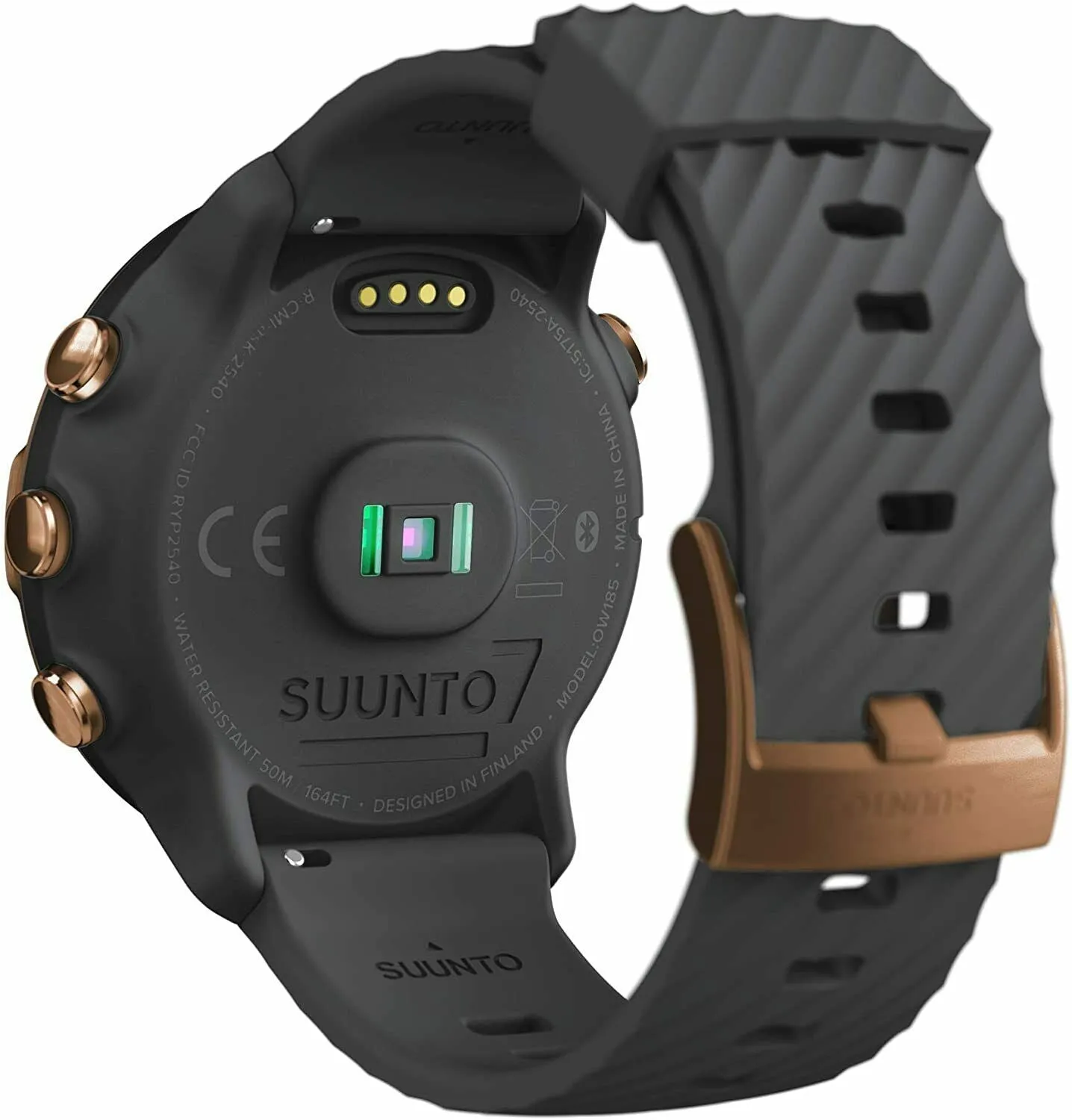 Suunto 7 Graphite Copper GPS Smartwatch With Versatile Sports Experience (SS050382000)