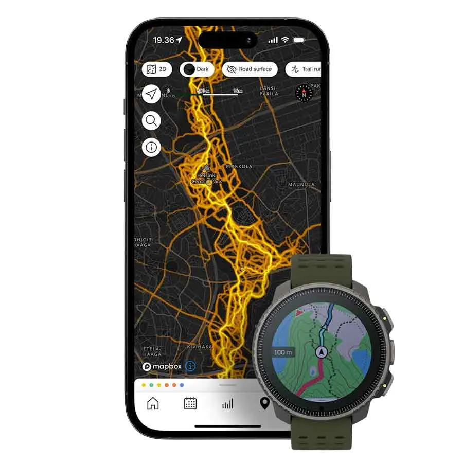 Suunto Vertical Titanium Solar Forest Smart Watch