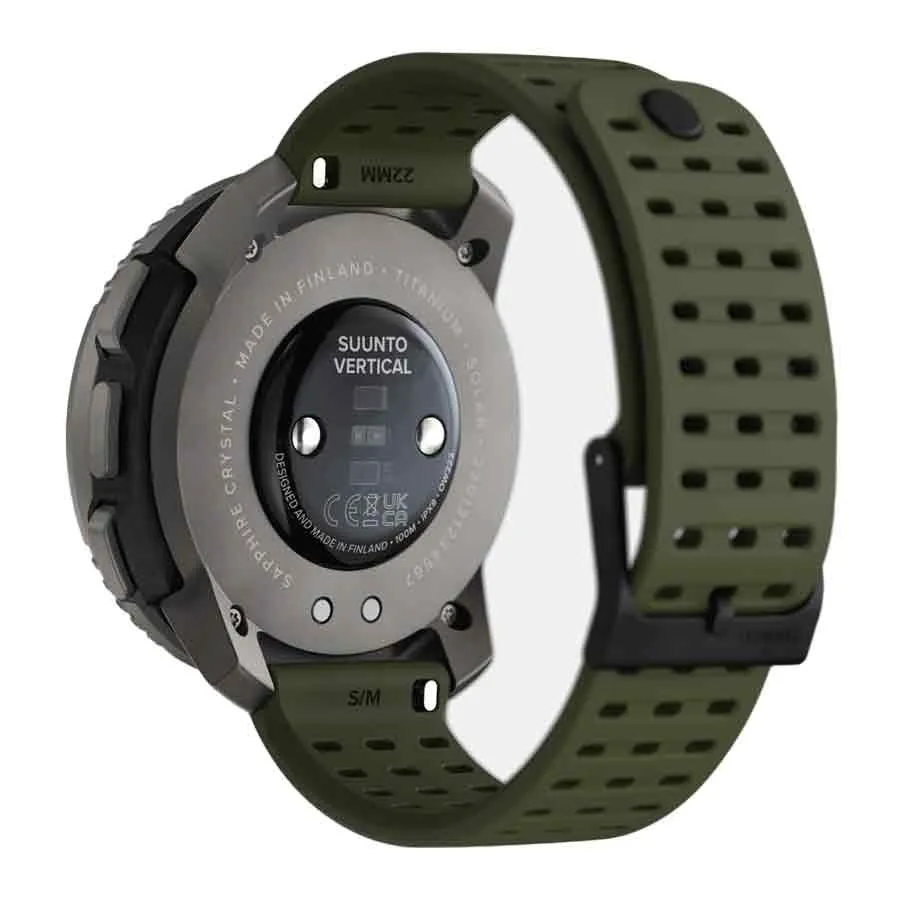 Suunto Vertical Titanium Solar Forest Smart Watch
