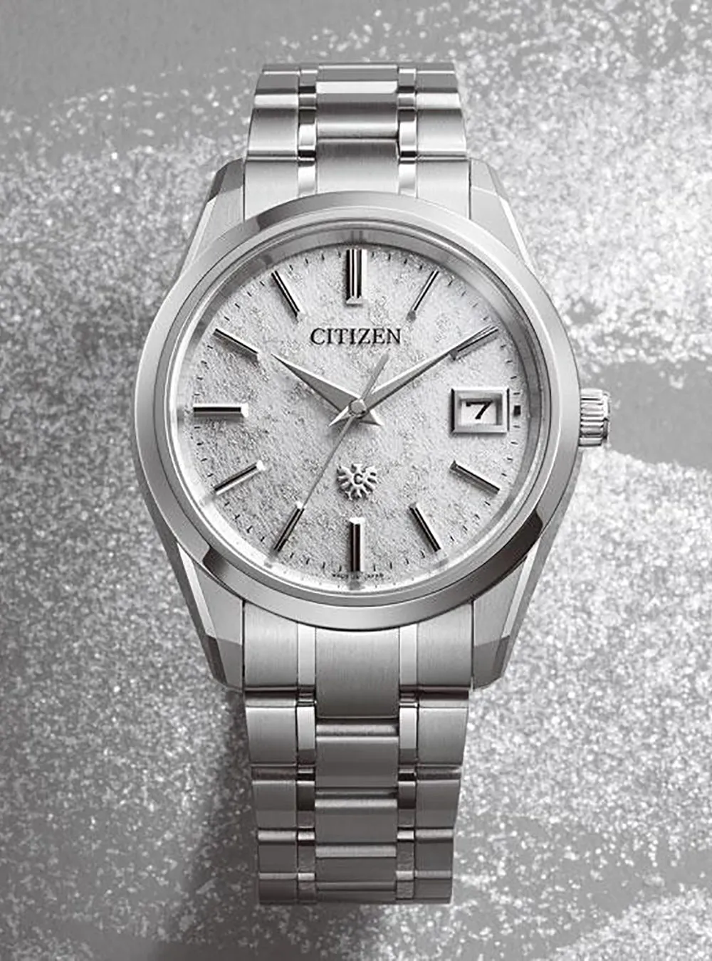 THE CITIZEN SUNAGO-MAKI WASHI DIAL MODEL AQ4100-65W LIMITED EDITION MADE IN JAPAN JDM