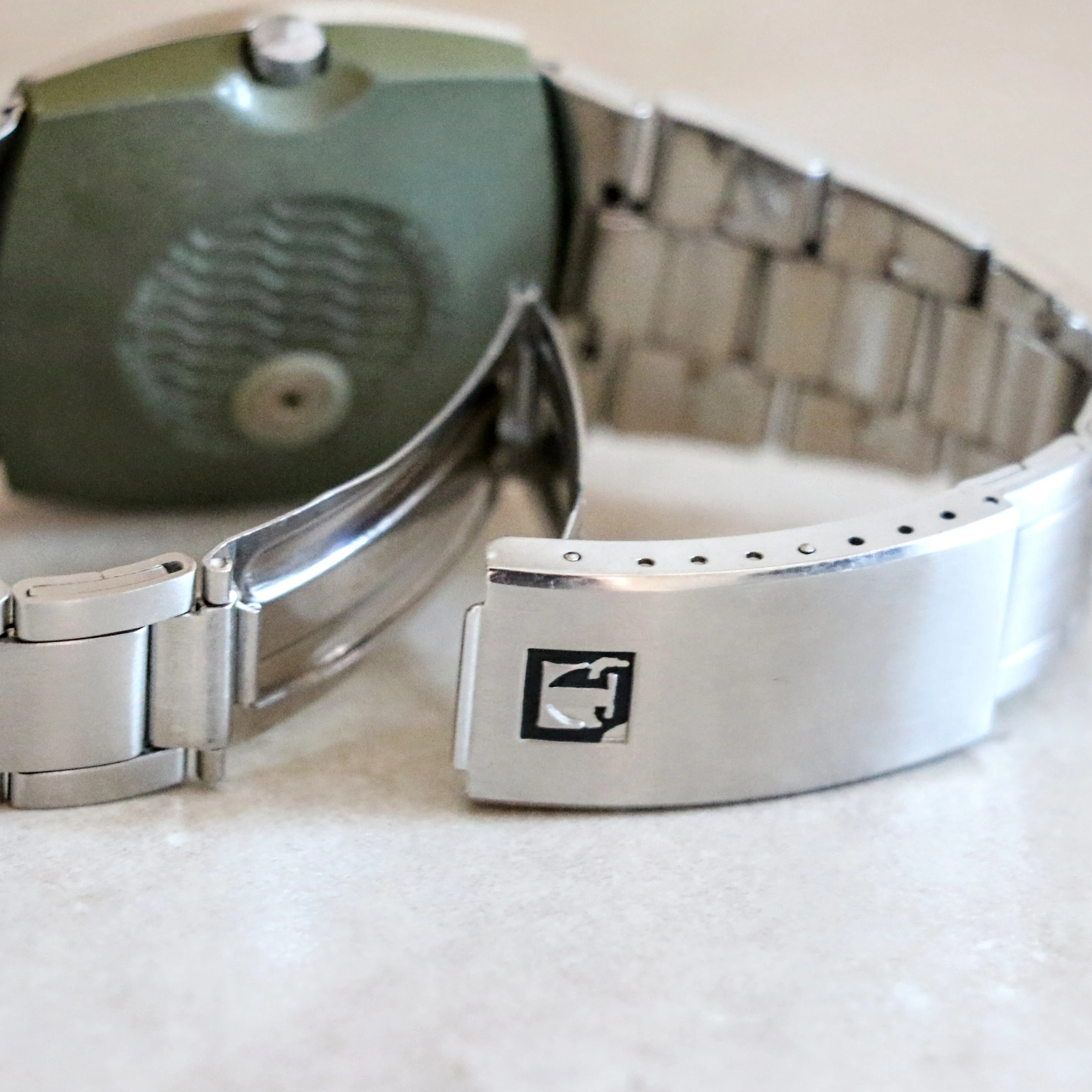 TISSOT Sideral Automatic Watch Date Indicator Vintage Wristwatch Original Bracelet