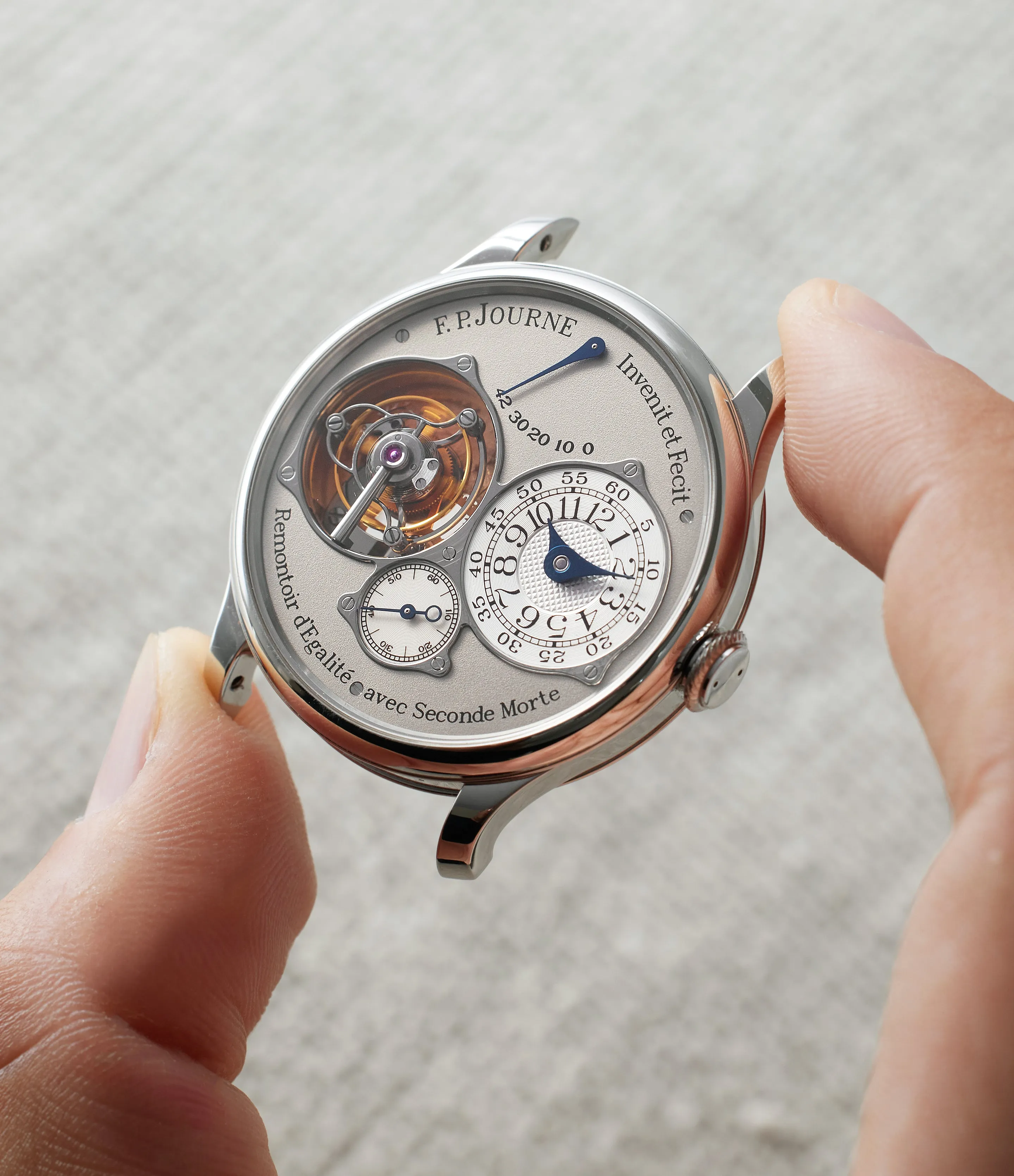 Tourbillon Nouveau | 38mm | Platinum