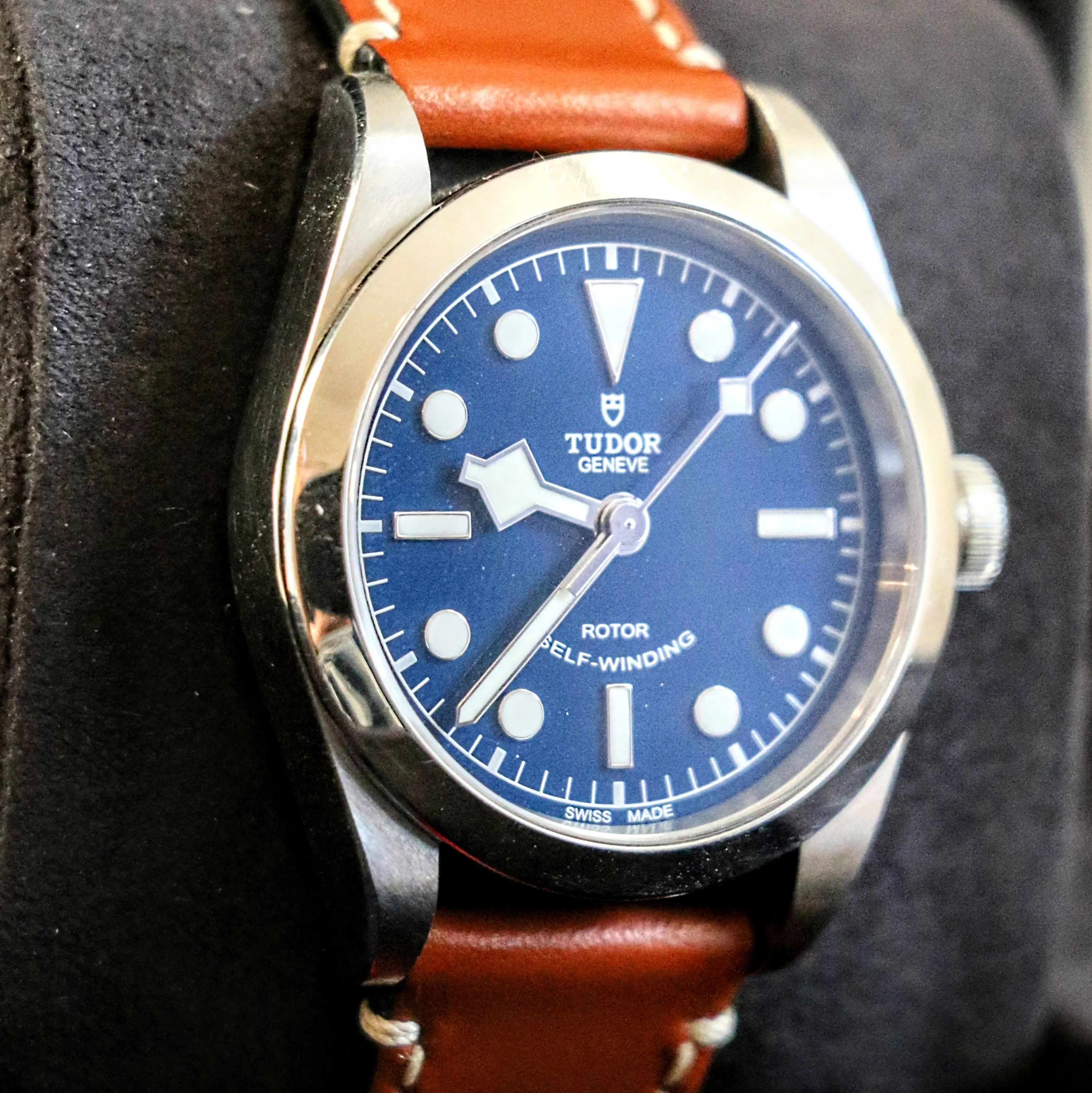 TUDOR Black Bay 36 Watch Rotor Self-Winding Wristwatch Ref. 79500 - In BOX!