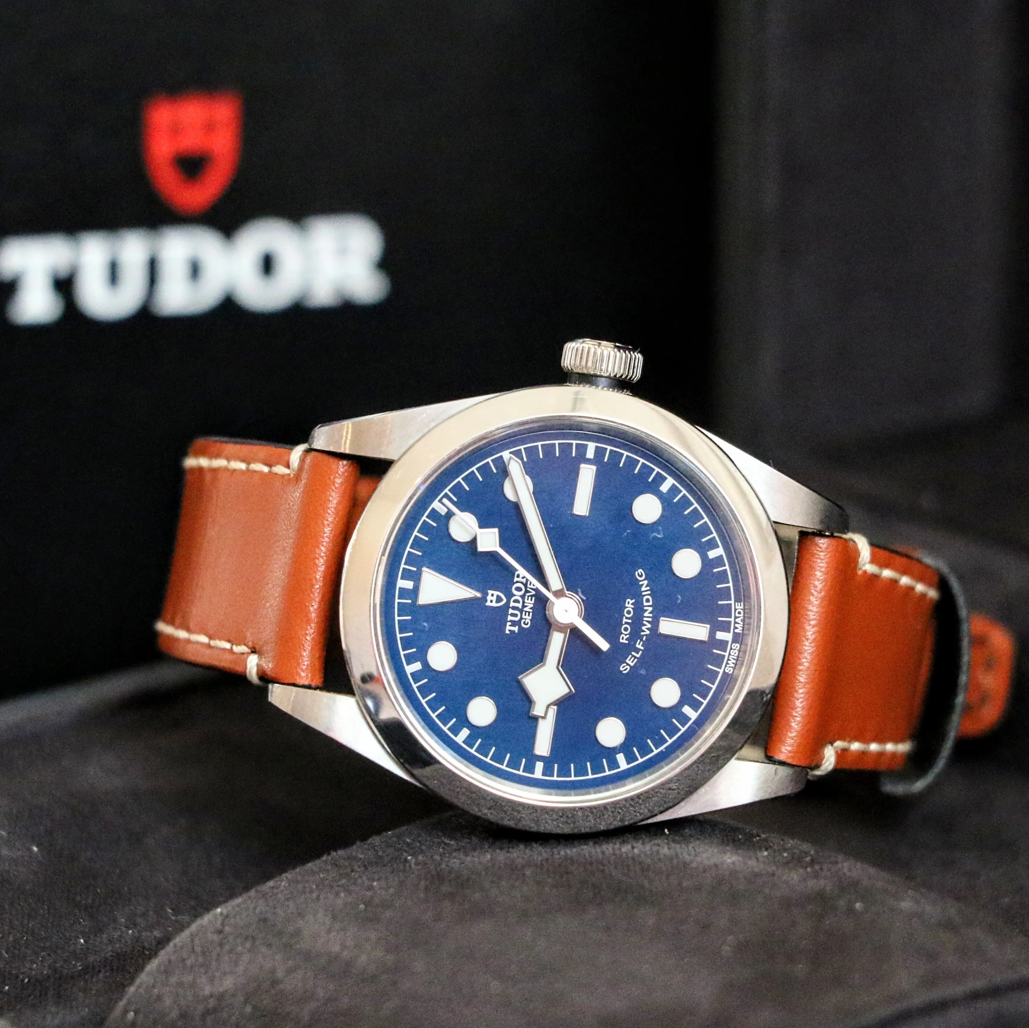 TUDOR Black Bay 36 Watch Rotor Self-Winding Wristwatch Ref. 79500 - In BOX!