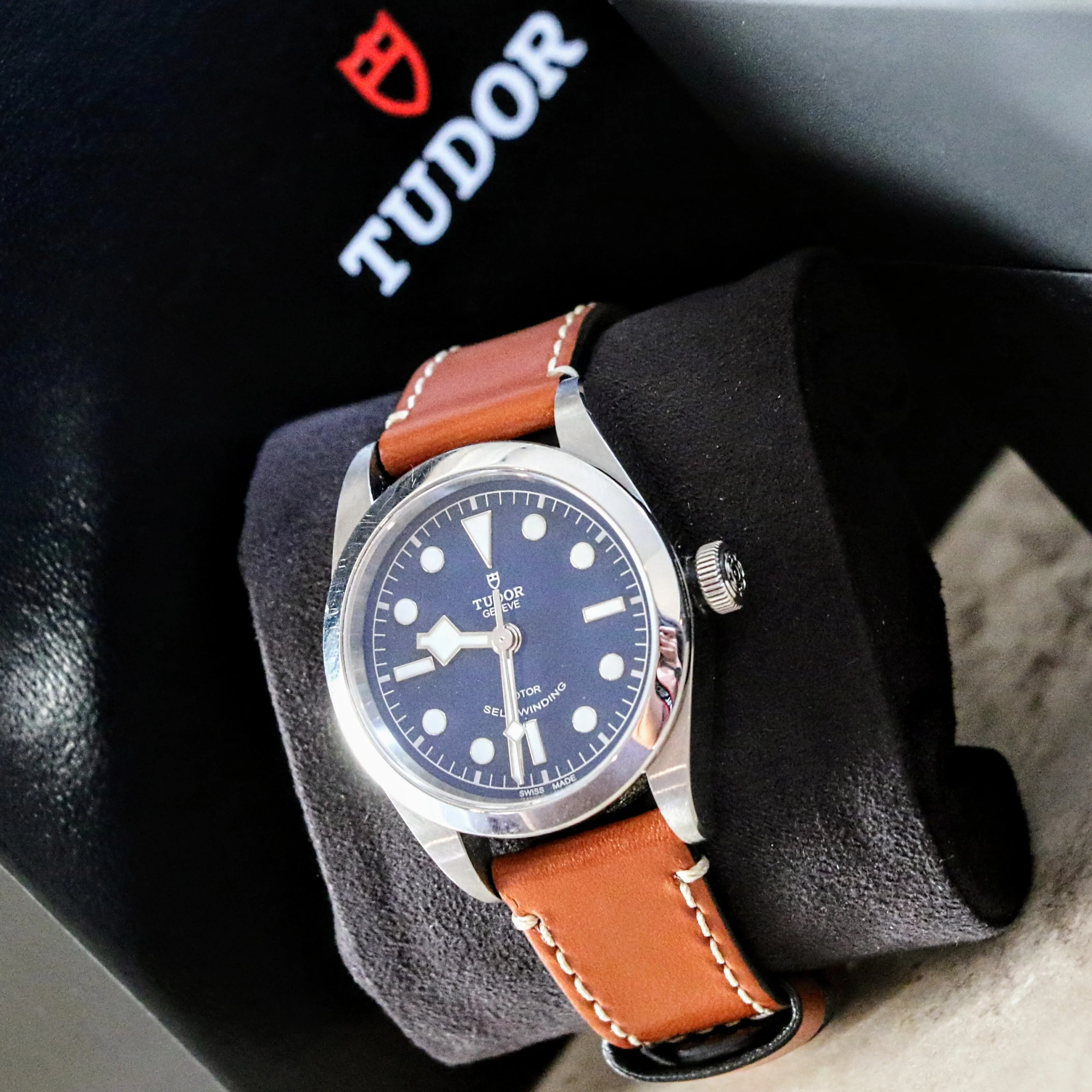 TUDOR Black Bay 36 Watch Rotor Self-Winding Wristwatch Ref. 79500 - In BOX!