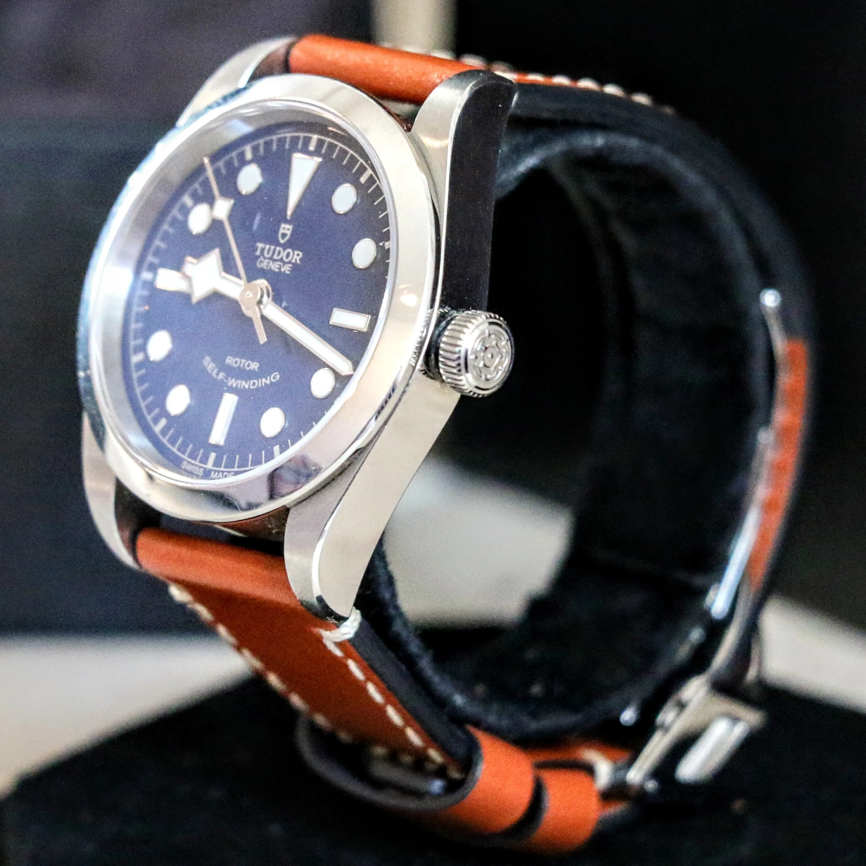 TUDOR Black Bay 36 Watch Rotor Self-Winding Wristwatch Ref. 79500 - In BOX!