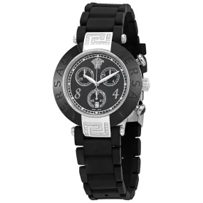 Versace Reve Chronograph Quartz Black Dial Ladies Watch 92CCS91D008S009