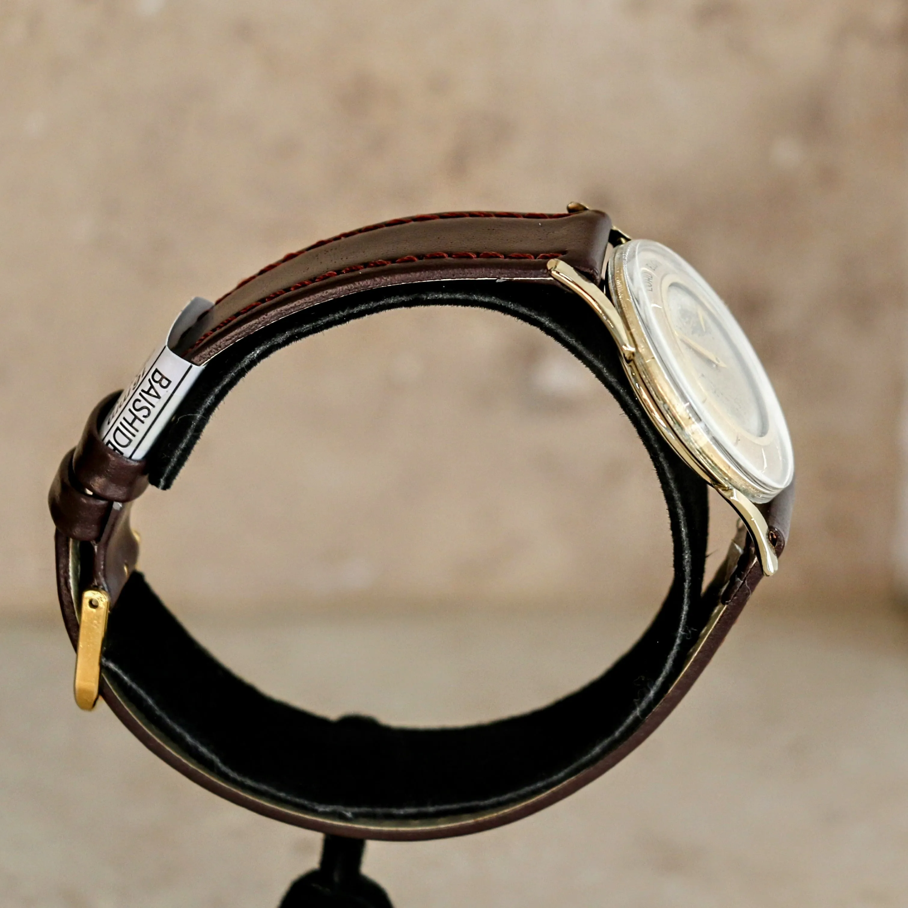 Vintage 1957 LORD ELGIN FUTURA Wristwatch Mystery Dial Grade 718 23J Watch