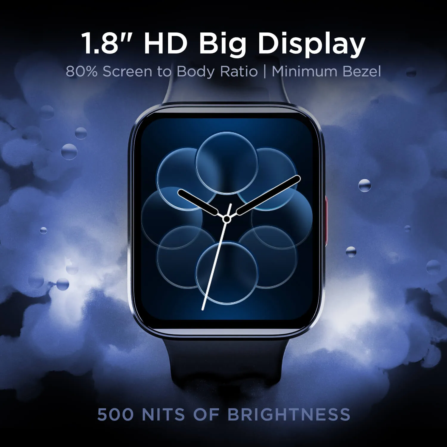 Wave Ultima | Bluetooth Calling Smart Watch with 1.8" (4.57cm) Curve Arc Display, IP68 Rating, 100  Sports Modes