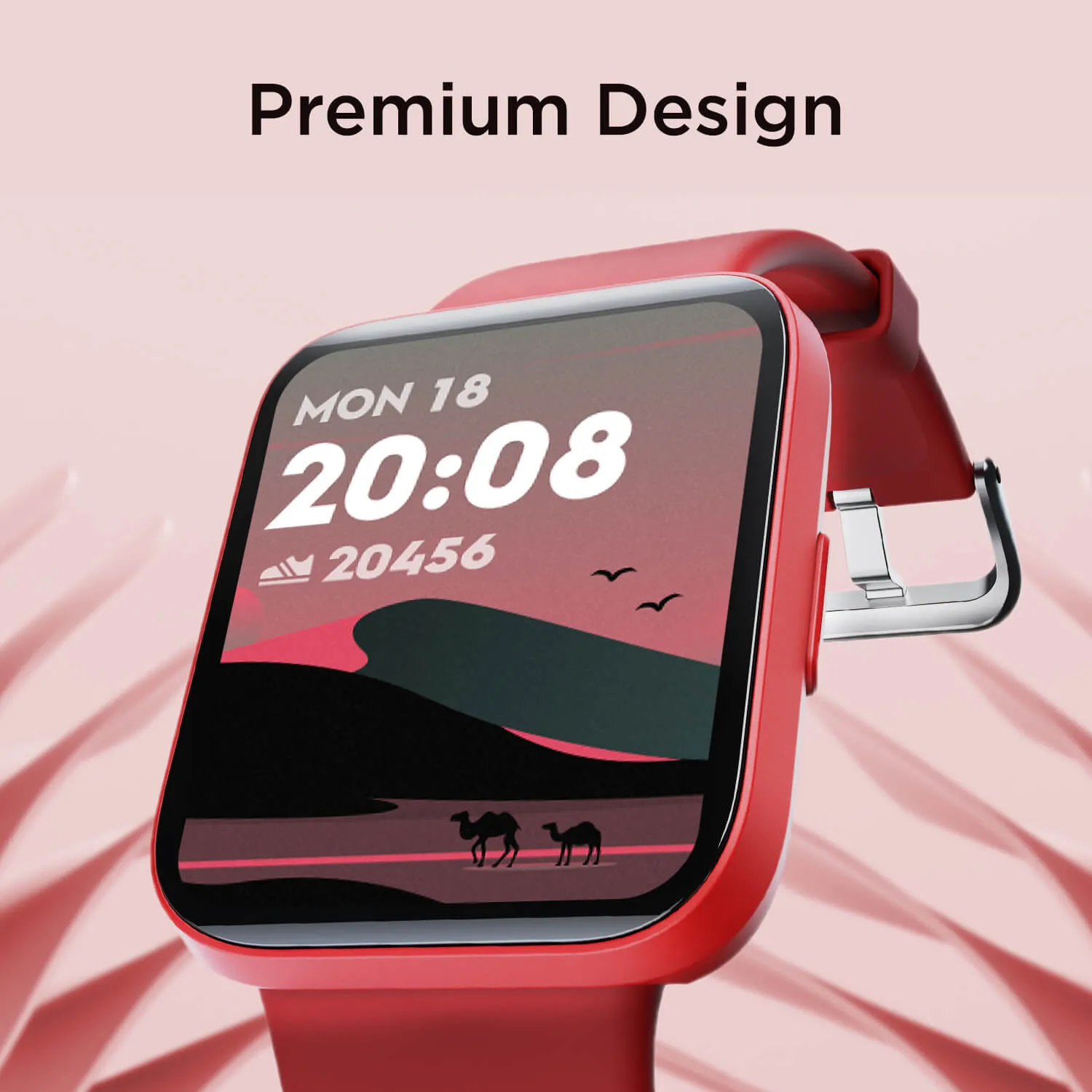 Wave Ultima | Bluetooth Calling Smart Watch with 1.8" (4.57cm) Curve Arc Display, IP68 Rating, 100  Sports Modes