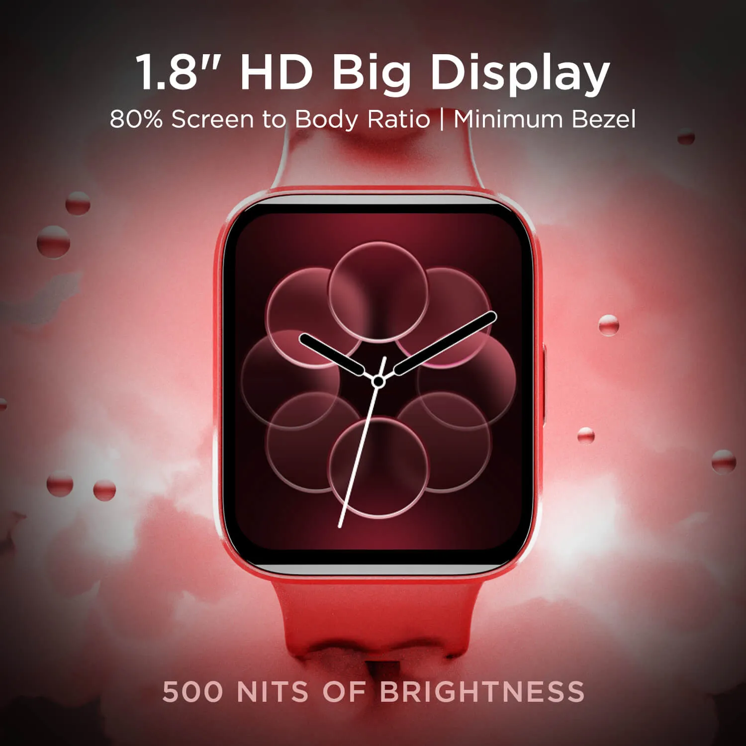 Wave Ultima | Bluetooth Calling Smart Watch with 1.8" (4.57cm) Curve Arc Display, IP68 Rating, 100  Sports Modes