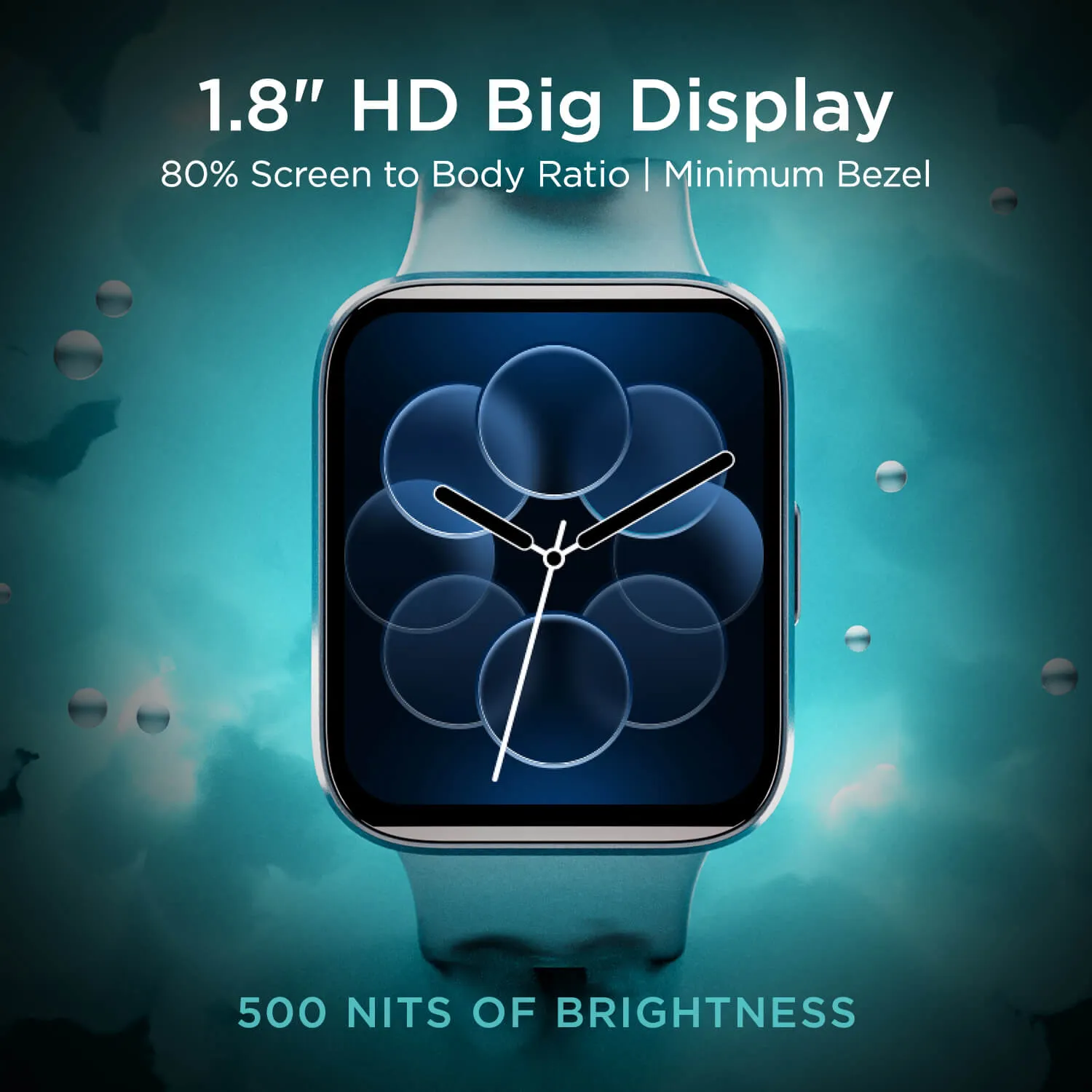 Wave Ultima | Bluetooth Calling Smart Watch with 1.8" (4.57cm) Curve Arc Display, IP68 Rating, 100  Sports Modes
