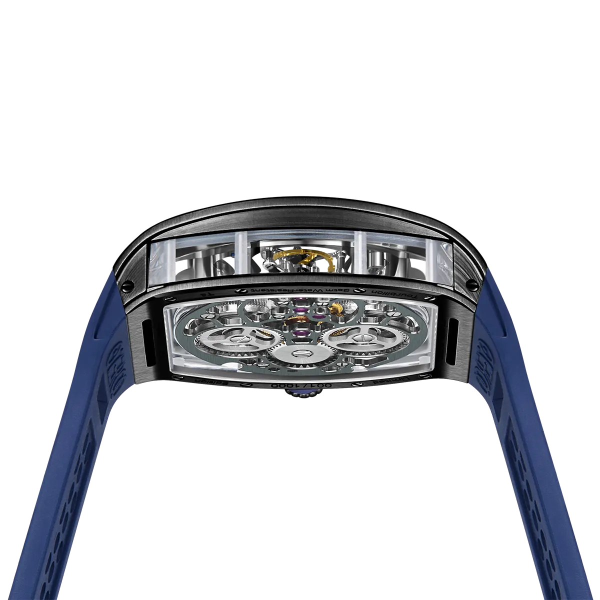 ZEROO T4 THE ARCHER FULL SKELETON TOURBILLONMANUAL TOURBILLON WATCH FOR GENTS - ZT004BBL